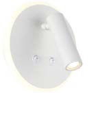 Aplique Led Blanco con interruptor